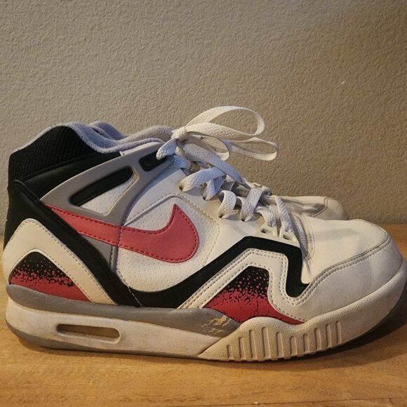 Nike Air Tech Challenge 2 QS 2013 Hot Lava Size 8 Andre Agassi 643089-160 - Picture 1 of 14